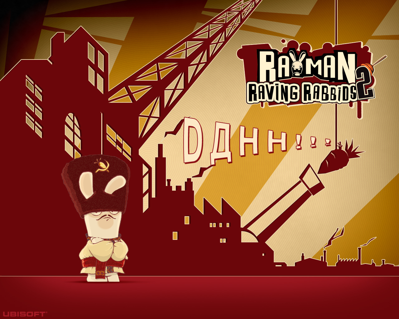 Fondo de Rayman: Raving Rabbids 2 para Wii