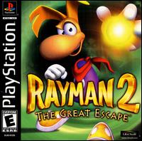 Caratula de Rayman 2: The Great Escape para PlayStation