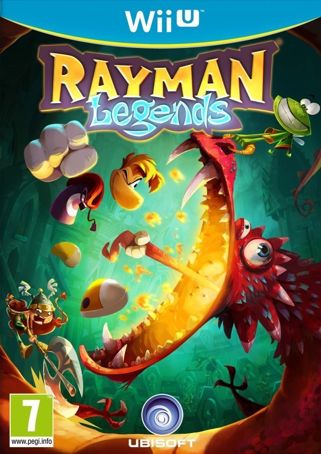 Caratula de Rayman Legends para Wii U