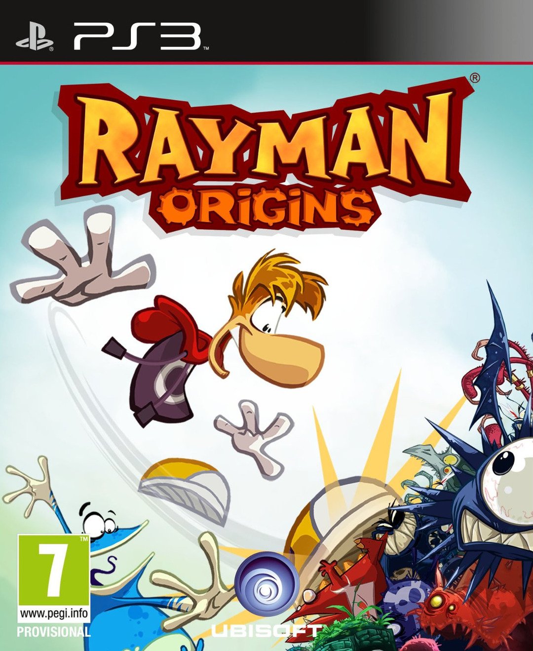 Caratula de Rayman Origins para PlayStation 3