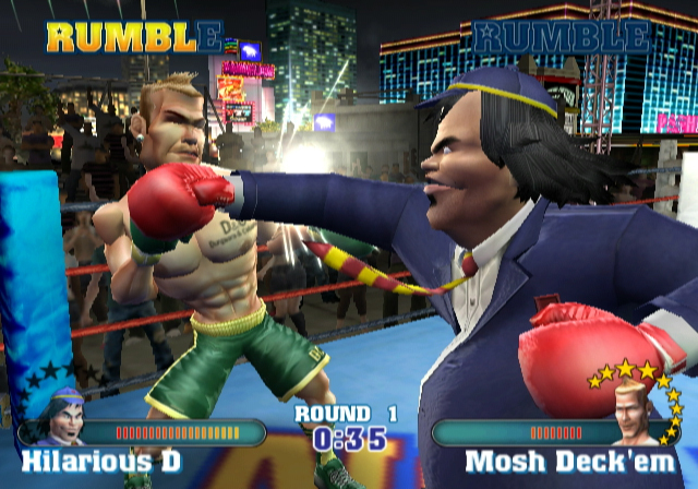 Pantallazo de Ready 2 Rumble Revolution para Wii