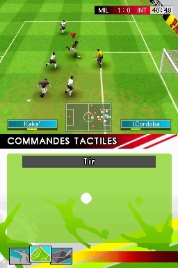 Pantallazo de Real Football 2009 para Nintendo DS