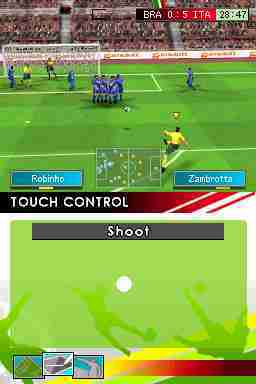 Pantallazo de Real Football 2009 para Nintendo DS