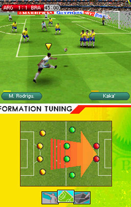 Pantallazo de Real Football 2010 para Nintendo DS
