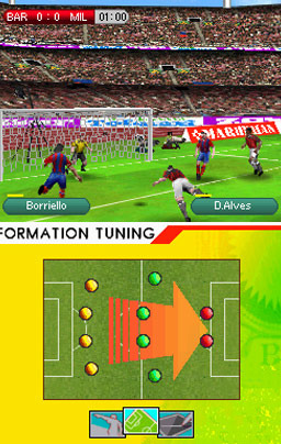 Pantallazo de Real Football 2010 para Nintendo DS