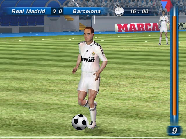 Pantallazo de Real Madrid: The Game para Wii