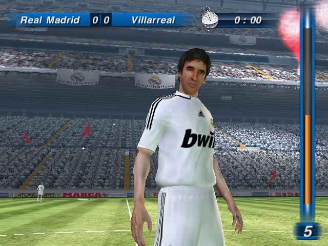 Pantallazo de Real Madrid: The Game para Wii