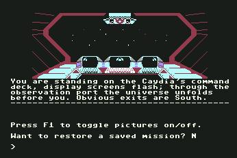 Pantallazo de Rebel Planet para Commodore 64
