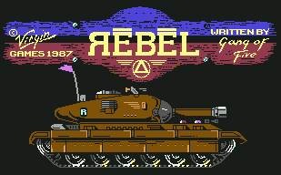Pantallazo de Rebel para Commodore 64