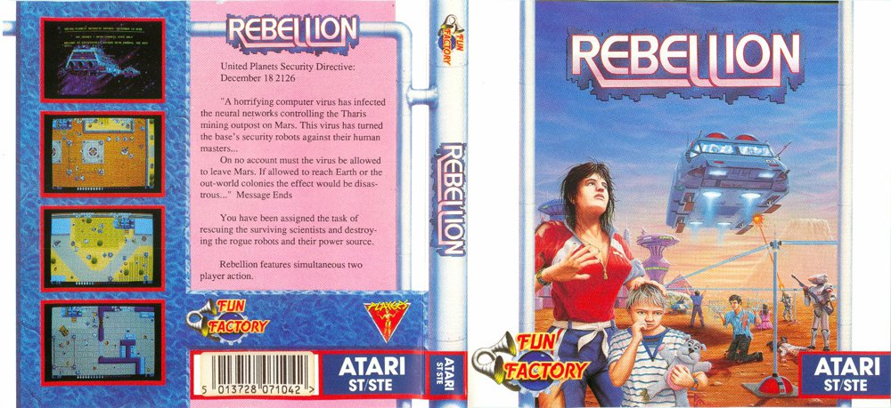 Caratula de Rebellion para Atari ST