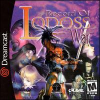 Caratula de Record of Lodoss War para Dreamcast