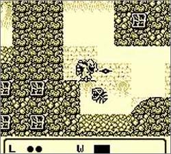 Pantallazo de Red Ariimaa: Makaimura Gaiden para Game Boy