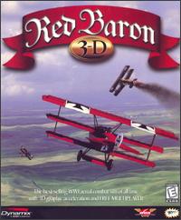 Caratula de Red Baron 3-D para PC