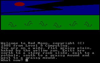 Pantallazo de Red Moon para Amstrad CPC