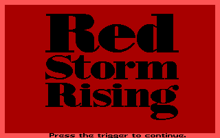 Pantallazo de Red Storm Rising para PC