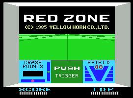 Pantallazo de Red Zone para MSX