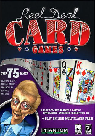 Caratula de Reel Deal Card Games para PC
