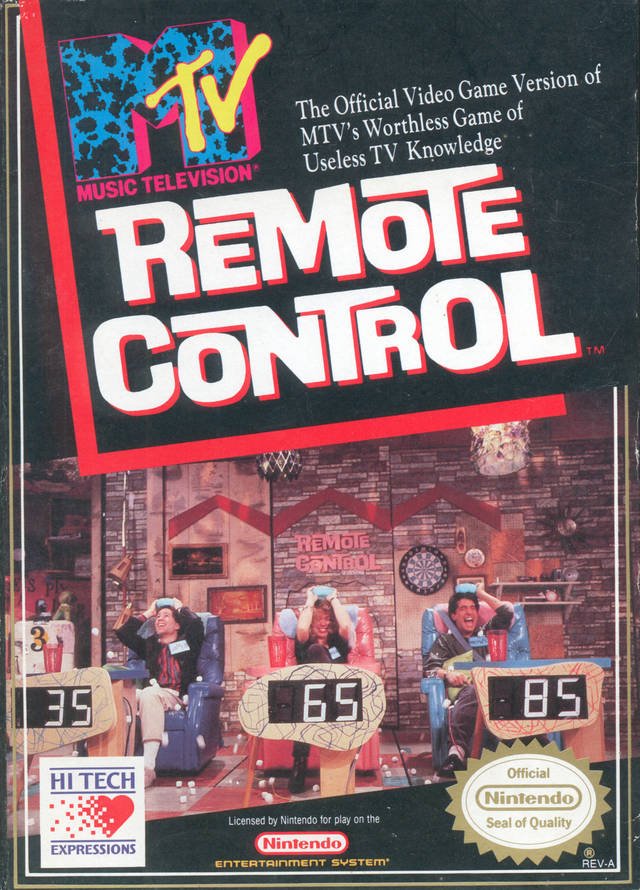 Caratula de Remote Control para Nintendo (NES)