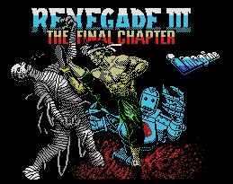 Pantallazo de Renegade III para MSX