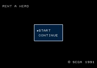 Pantallazo de Rent A Hero (Japonés) para Sega Megadrive