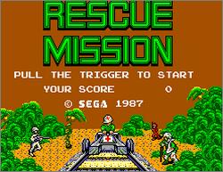Pantallazo de Rescue Mission para Sega Master System
