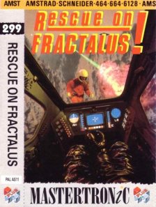 Caratula de Rescue On Fractalus para Amstrad CPC