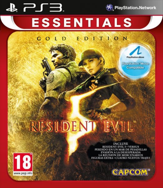 Caratula de Resident Evil 5: Gold Edition para PlayStation 3