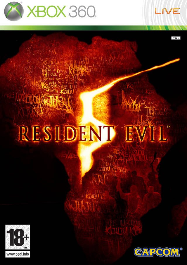 Caratula de Resident Evil 5 para Xbox 360