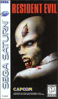 Caratula de Resident Evil para Sega Saturn