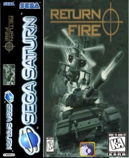 Caratula de Return Fire para Sega Saturn