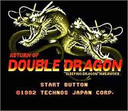 Pantallazo de Return of Double Dragon (Japonés) para Super Nintendo