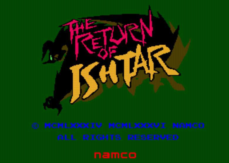 Pantallazo de Return of Ishtar, The para M.A.M.E.