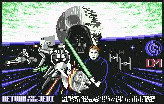 Pantallazo de Return of the Jedi para Commodore 64