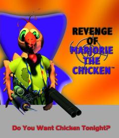 Caratula de Revenge of Marjorie the Chicken para PC