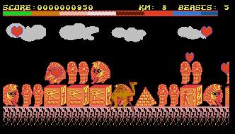 Pantallazo de Revenge of the Mutant Camels II para Atari ST
