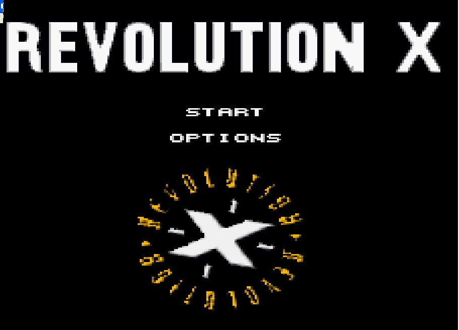 Pantallazo de Revolution X (Japonés) para Super Nintendo