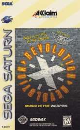 Caratula de Revolution X para Sega Saturn