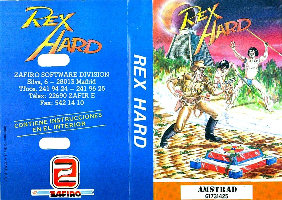 Caratula de Rex Hard para Amstrad CPC