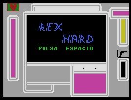 Pantallazo de Rex Hard para MSX