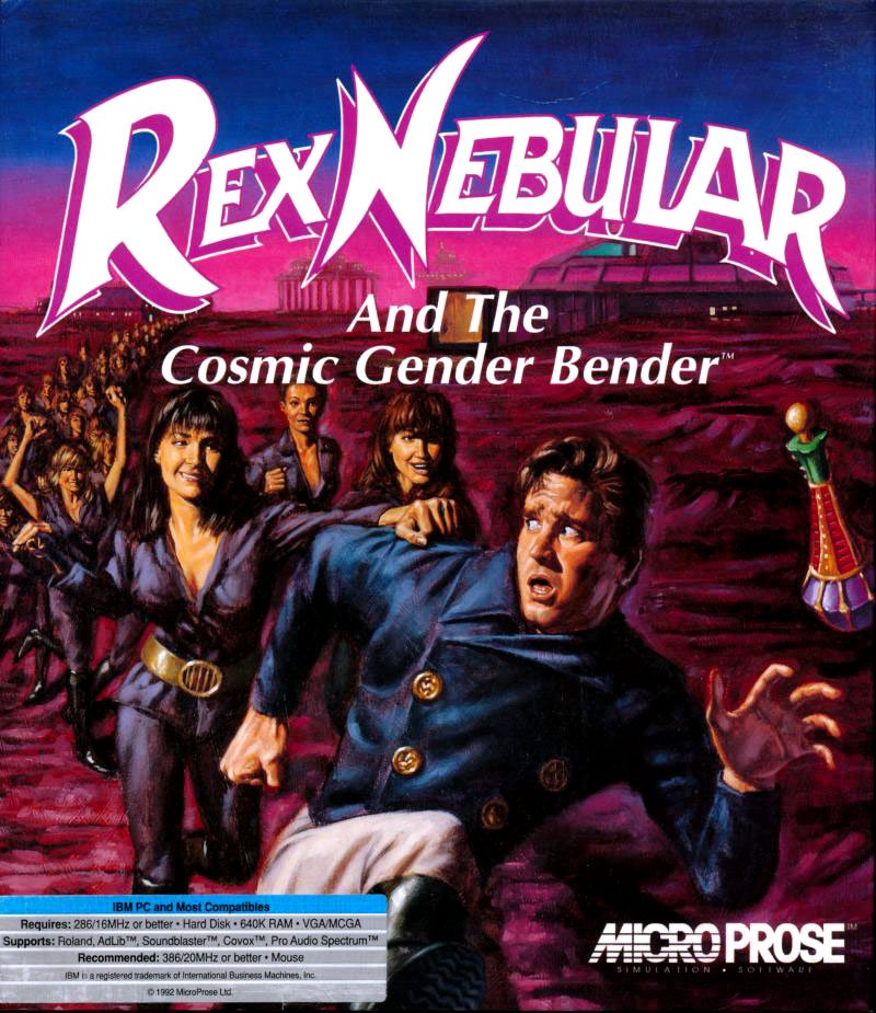 Caratula de Rex Nebular and The Cosmic Gender Bender para PC
