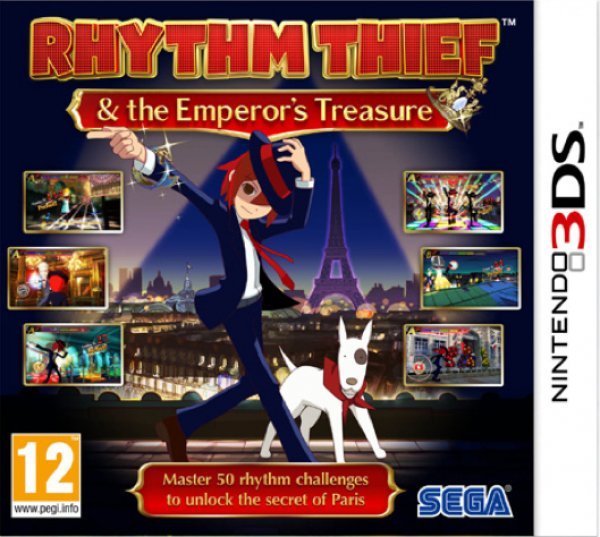 Caratula de Rhythm Thief Y El Misterio Del Emperador para Nintendo 3DS