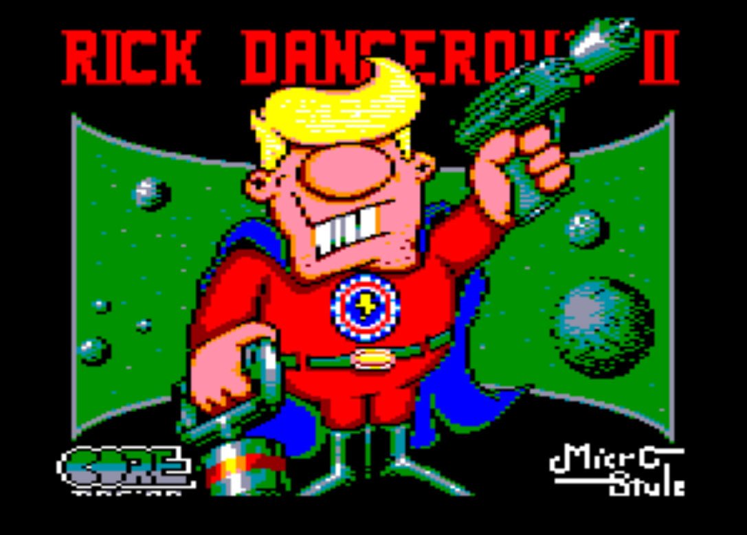 Pantallazo de Rick Dangerous II para Amstrad CPC