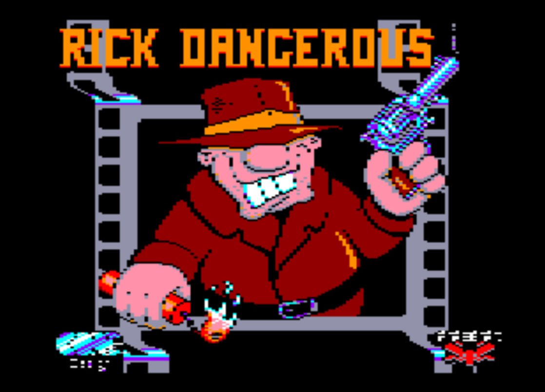 Pantallazo de Rick Dangerous para Amstrad CPC