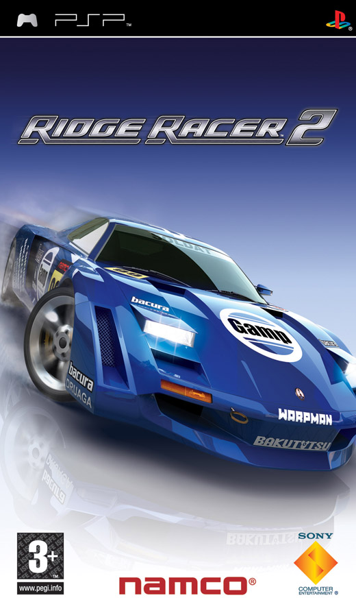Caratula de Ridge Racer 2 para PSP