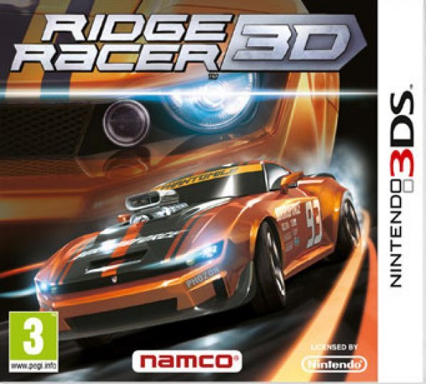 Caratula de Ridge Racer 3D para Nintendo 3DS