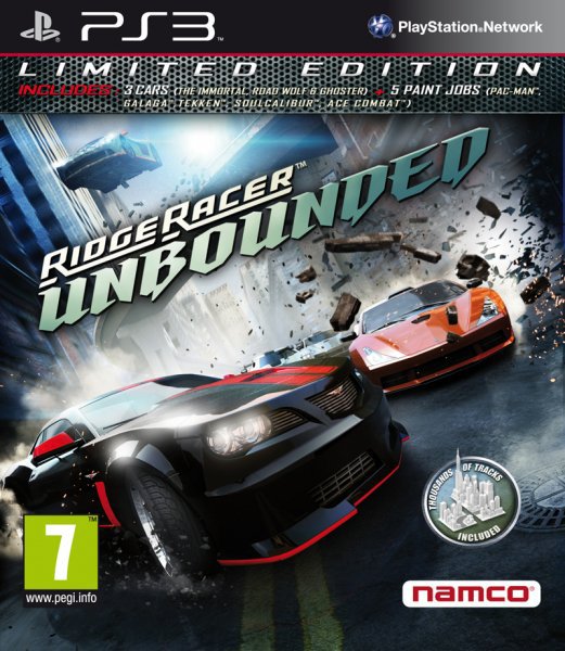 Caratula de Ridge Racer Unbounded para PlayStation 3