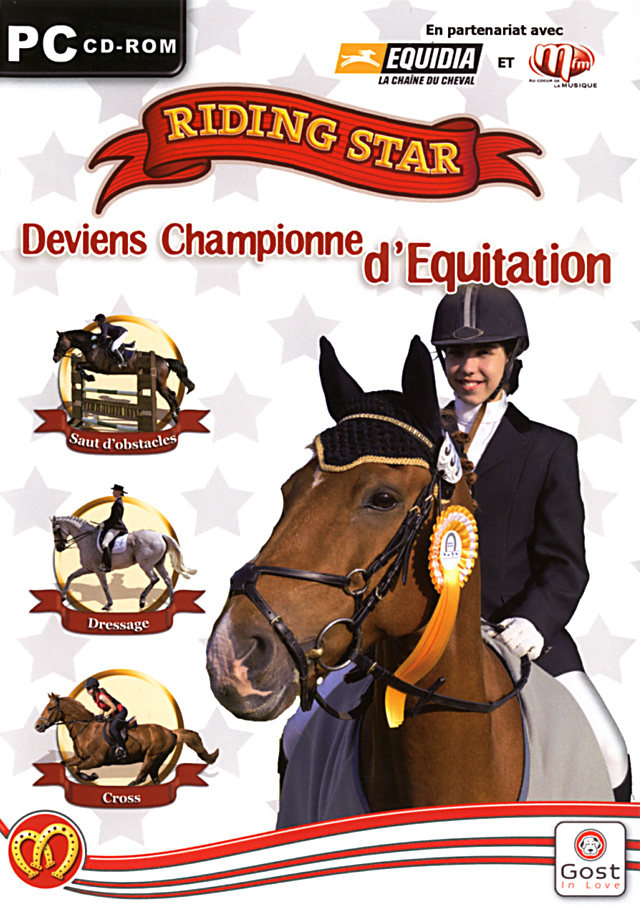 Caratula de Riding Star : Deviens Championne D'Equitation para PC