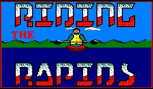 Pantallazo de Riding The Rapids para Amstrad CPC