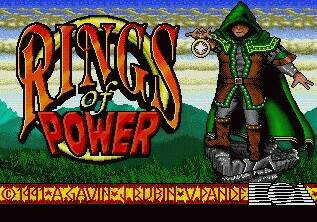 Pantallazo de Rings of Power para Sega Megadrive