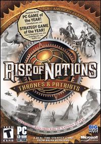 Caratula de Rise of Nations: Thrones and Patriots para PC